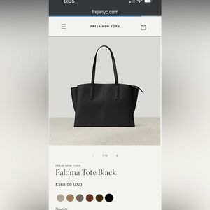 Freja Paloma tote - used for 2 months.